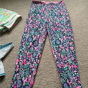 Lilly Luxletic Flamingo Pattern Leggings